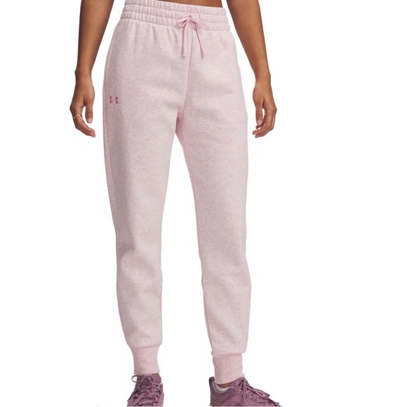 Under Armour Pants - Under Armour woman’s Pink Jogger Pants athletic NEW